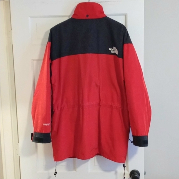 🌬VTG The North Face🌬 - Red/Black Mountain Gore-Tex Coat - Picture 2 of 16